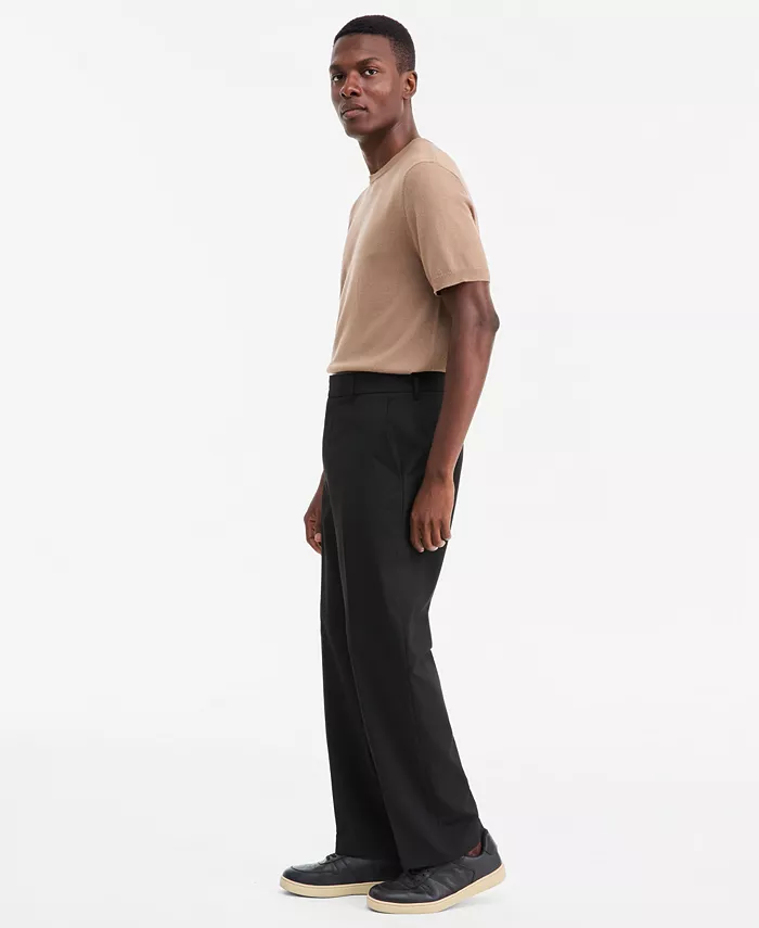 Men's Modern Fit Straight Leg Dress Pants - thumbnail 5