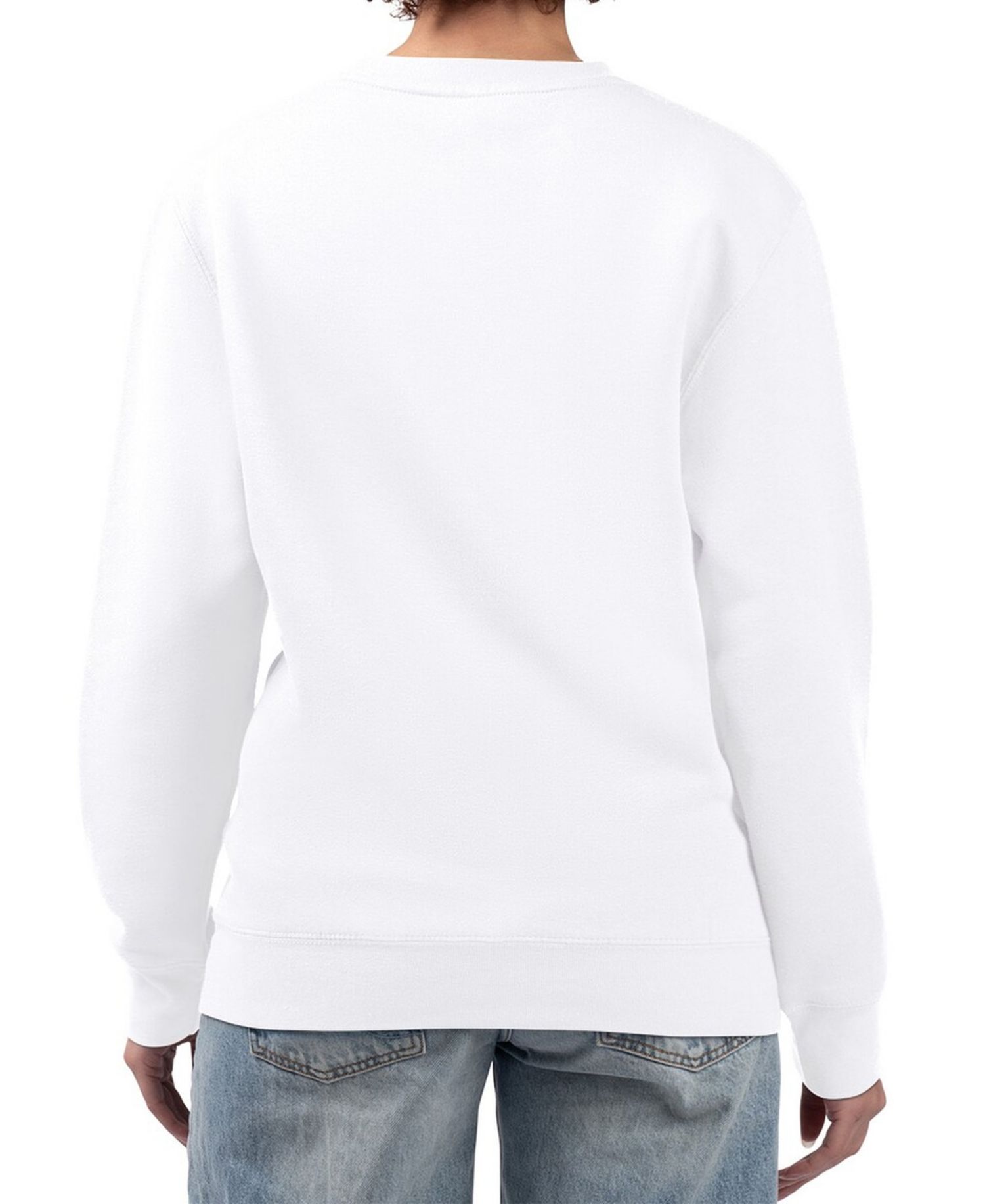 Women's White Chicago Cubs Baseball Girls Fleece Pullover Sweatshirt