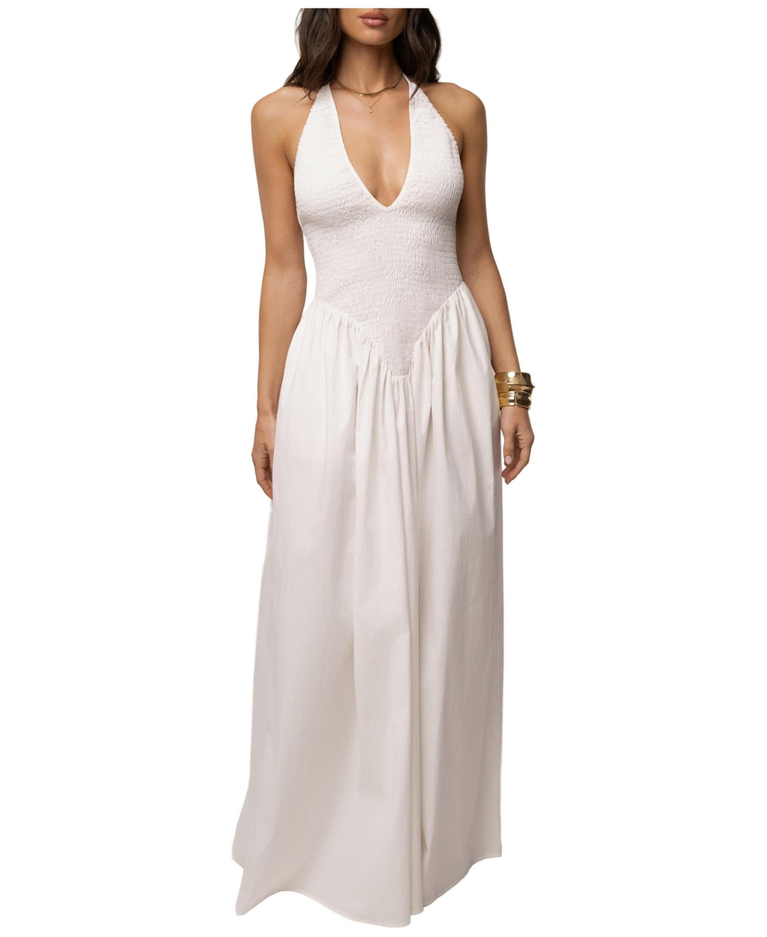Women's Madrid Halter Maxi Dress