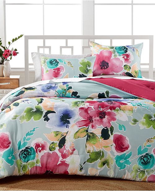 Hallmart Collectibles Amanda 3 Pc Reversible Comforter Sets