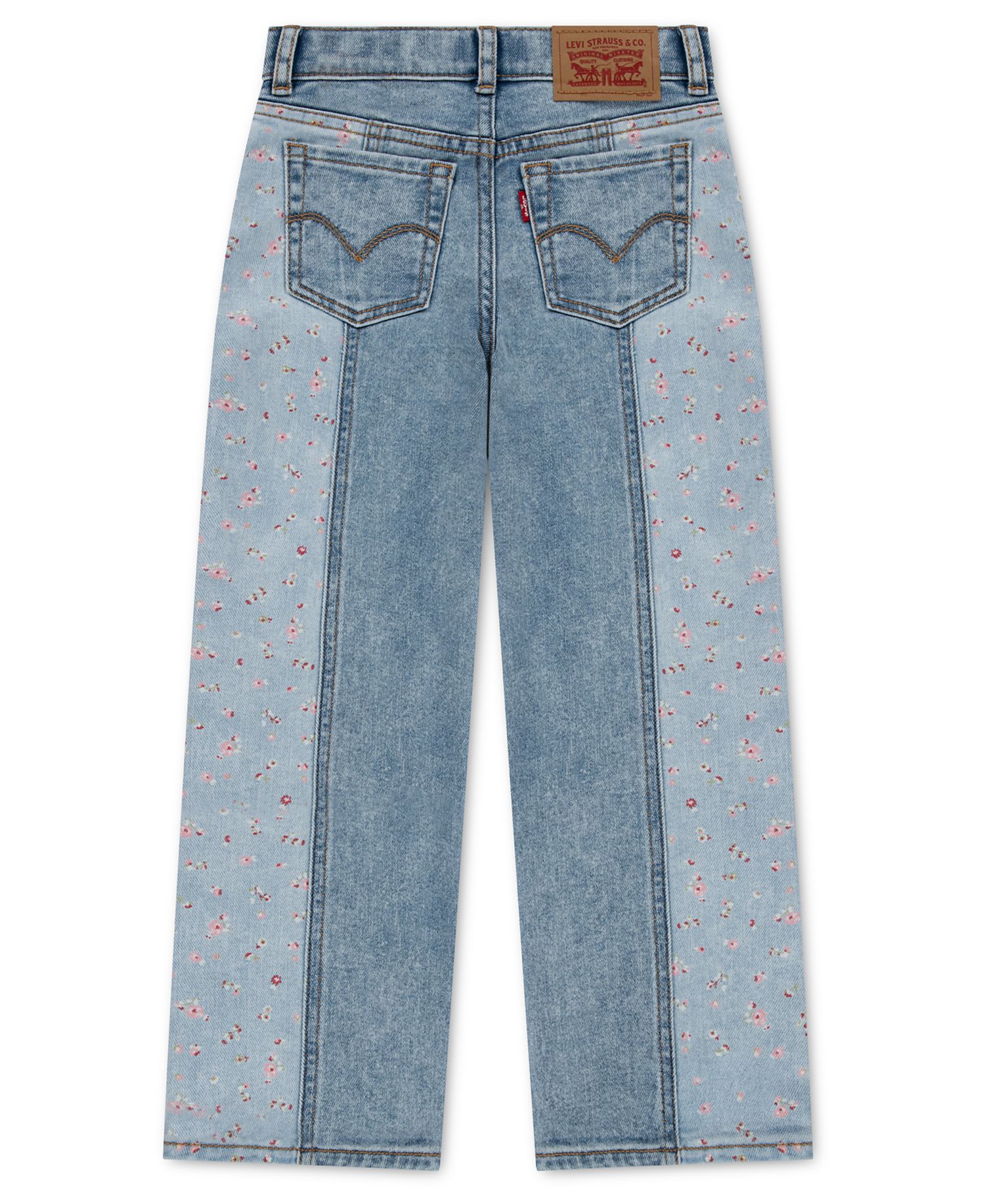 Girls' 2T-6X Straight-Leg Jeans