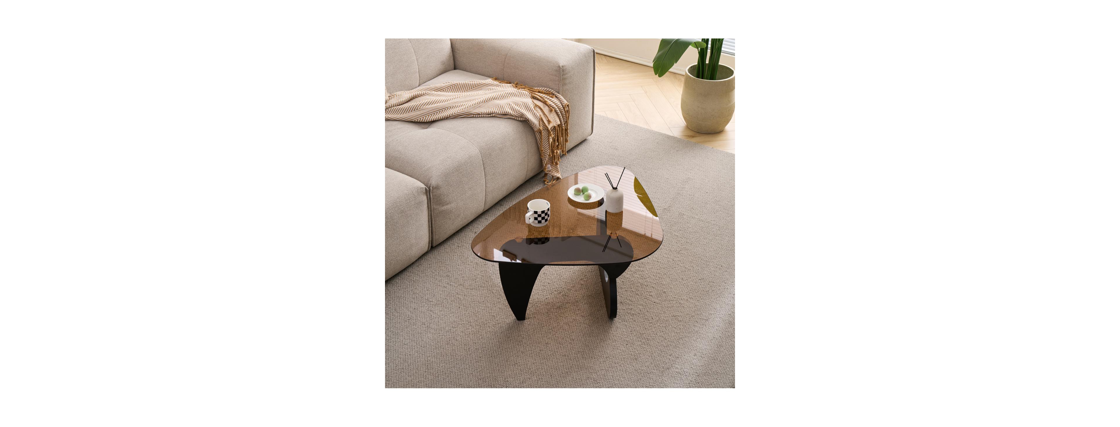 Streamdale Furniture Mid-Century Modern Farmhouse Wood Coffee Table