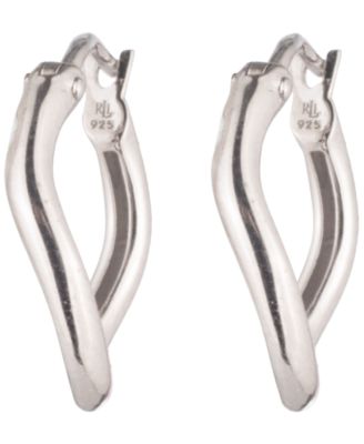 Sterling Silver Small Hoop Earrings