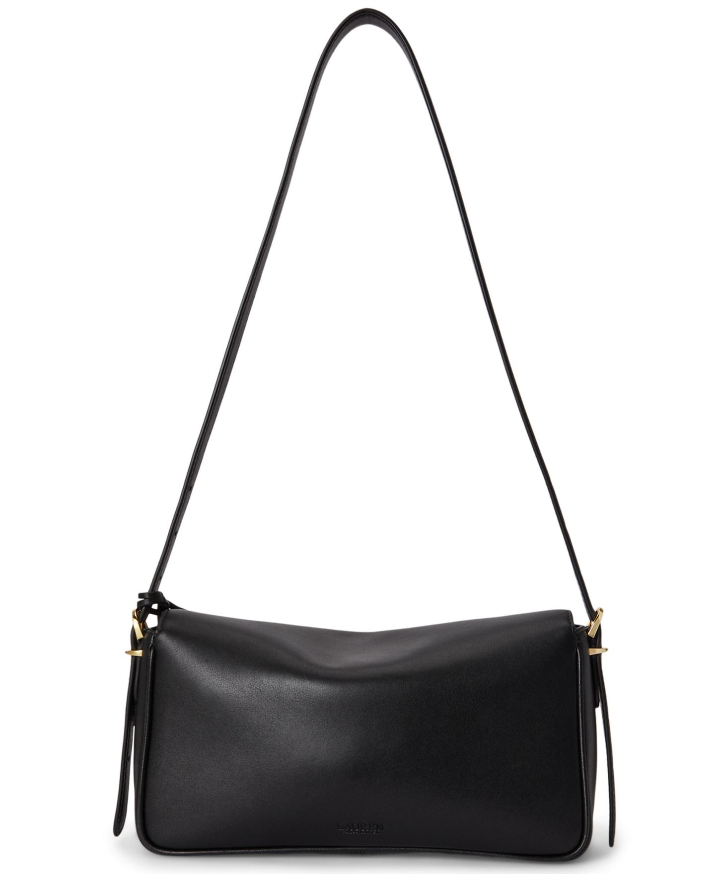Женская сумка Lauren Ralph Lauren Farrah Small Shoulder, цвет: Чёрный — фото 3