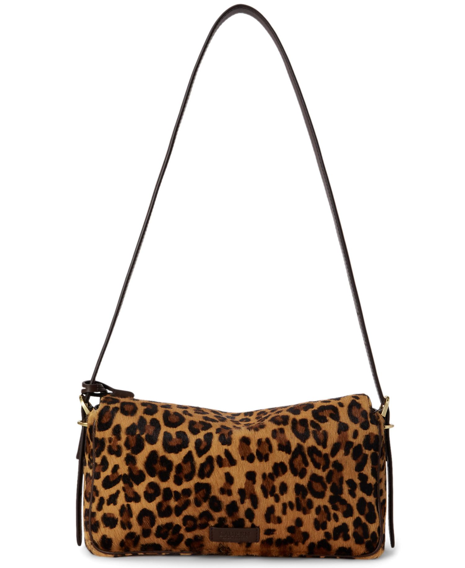 Farrah Leopard Print Small Shoulder Bag