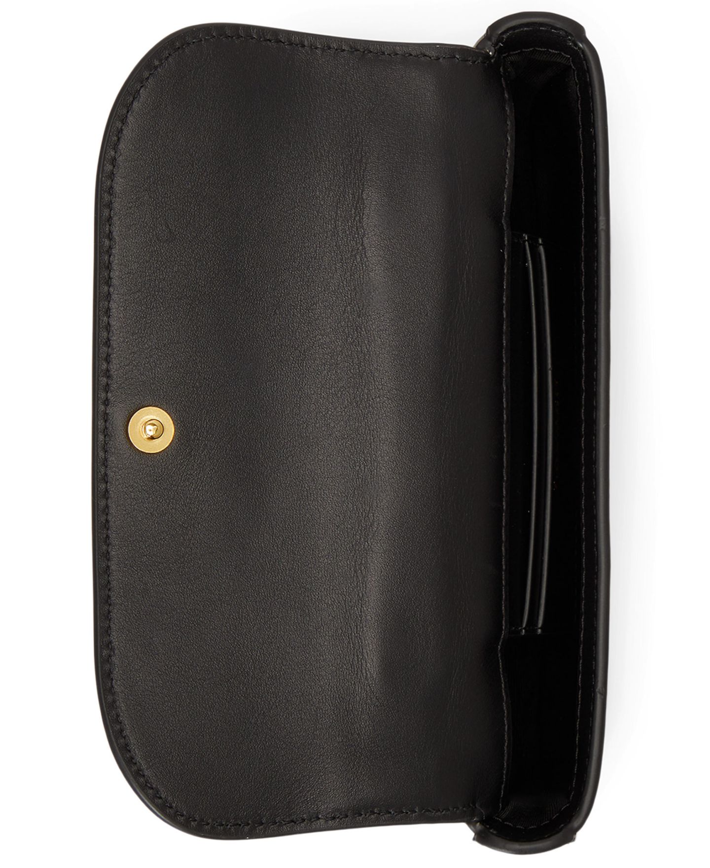 Женская сумка Lauren Ralph Lauren Marcy Small Smooth Leather Crossbody, цвет: Чёрный — фото 6