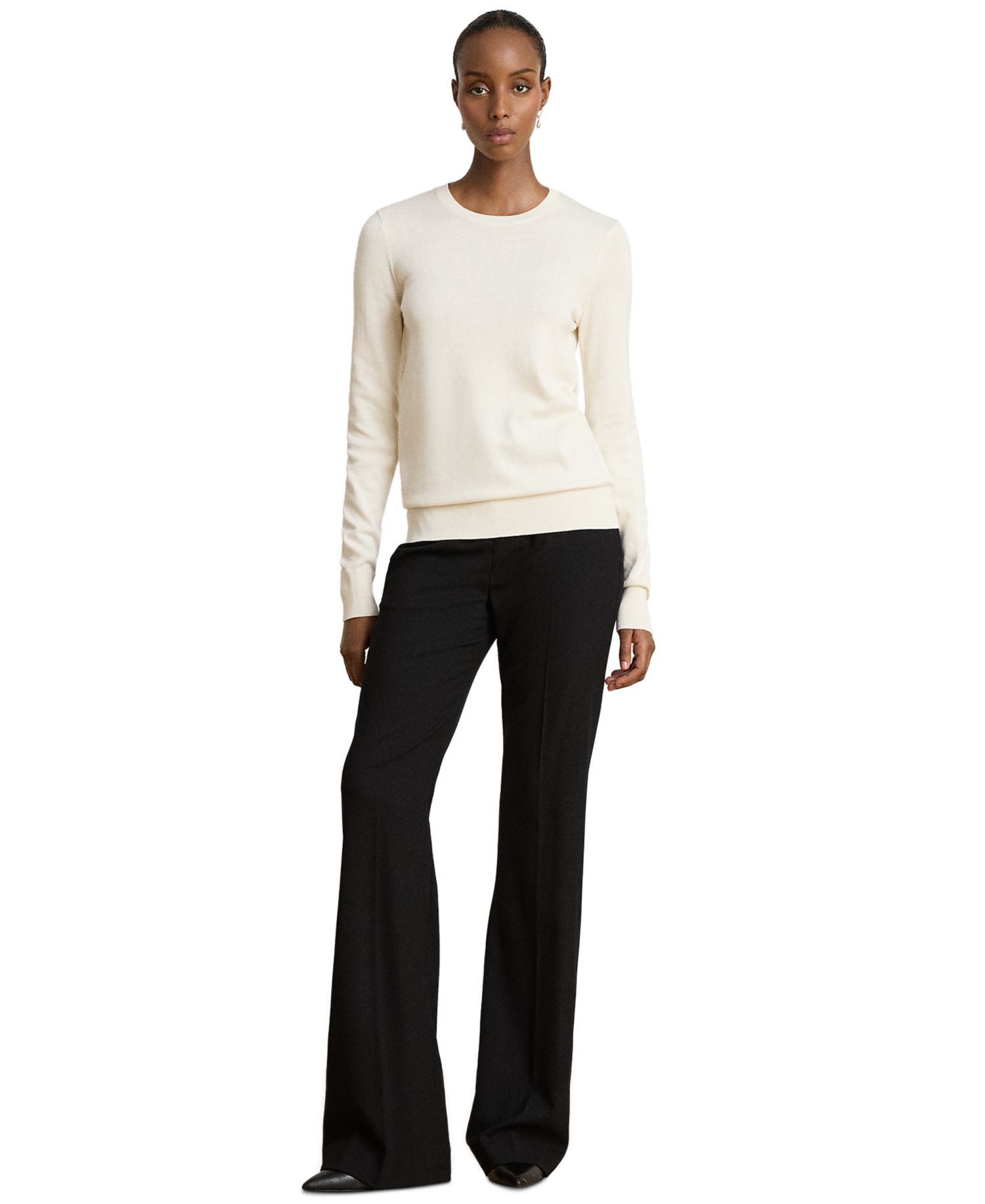 Women's Long-Sleeve Crewneck Sweater