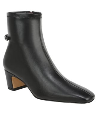 Women's Flexa Stina Square Toe Zip Short Booties