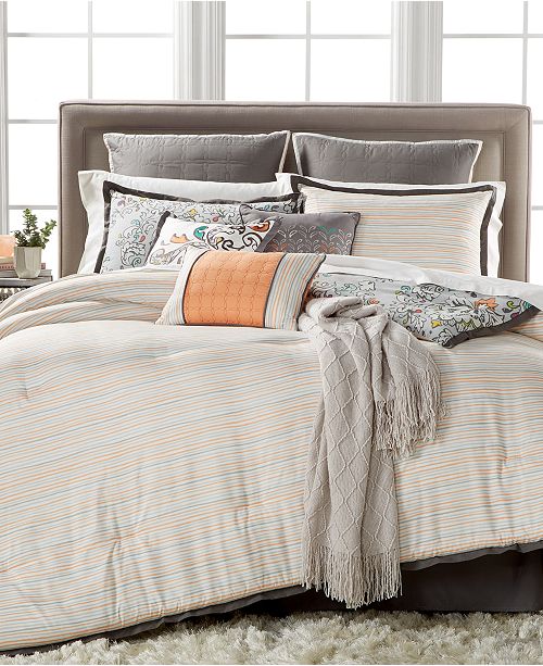 Kelly Ripa Home CLOSEOUT! Belmar 10Pc. Reversible Comforter Sets Bed