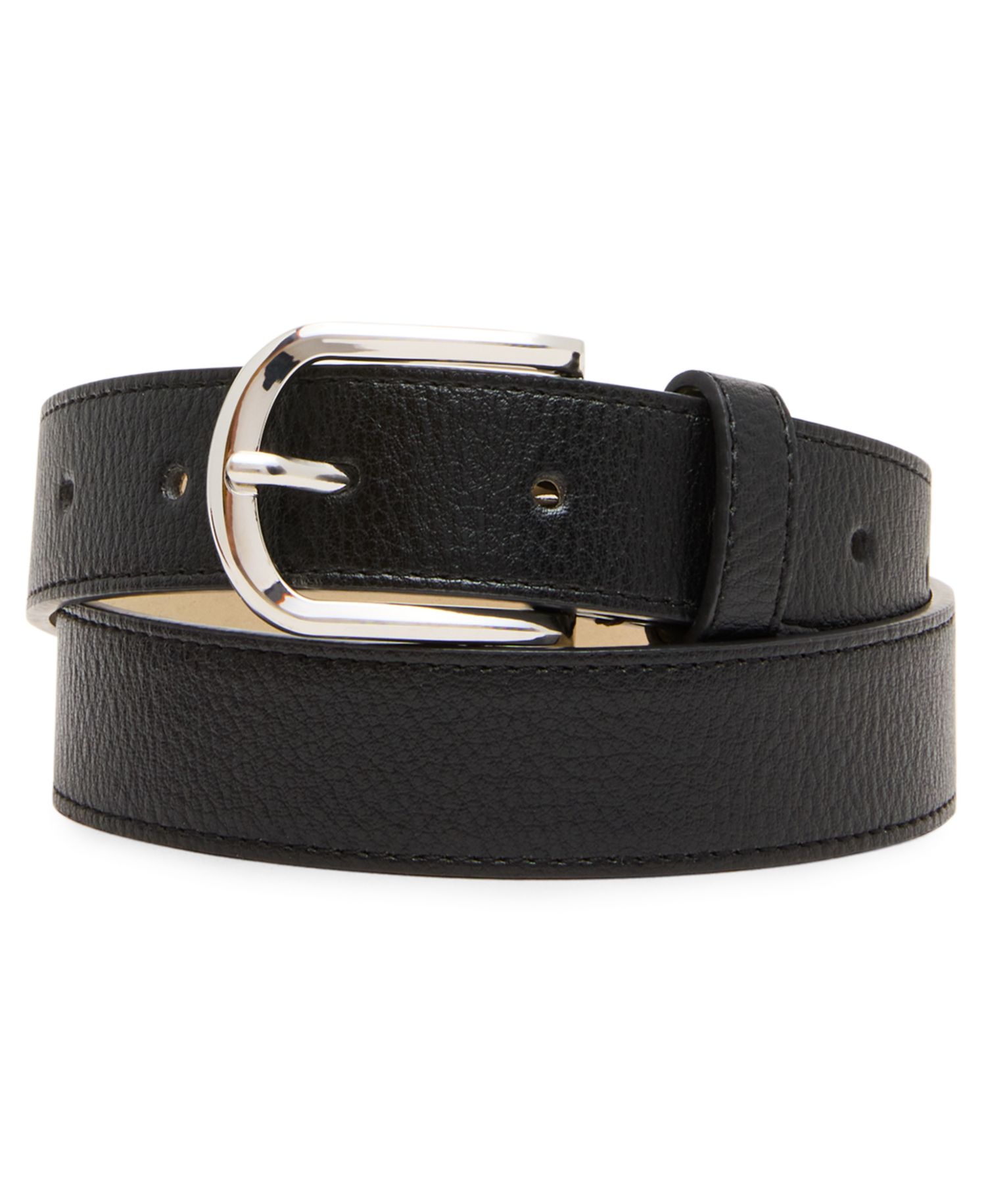 Top Stitched Center Bar Hardware 2-Pack Belt Set