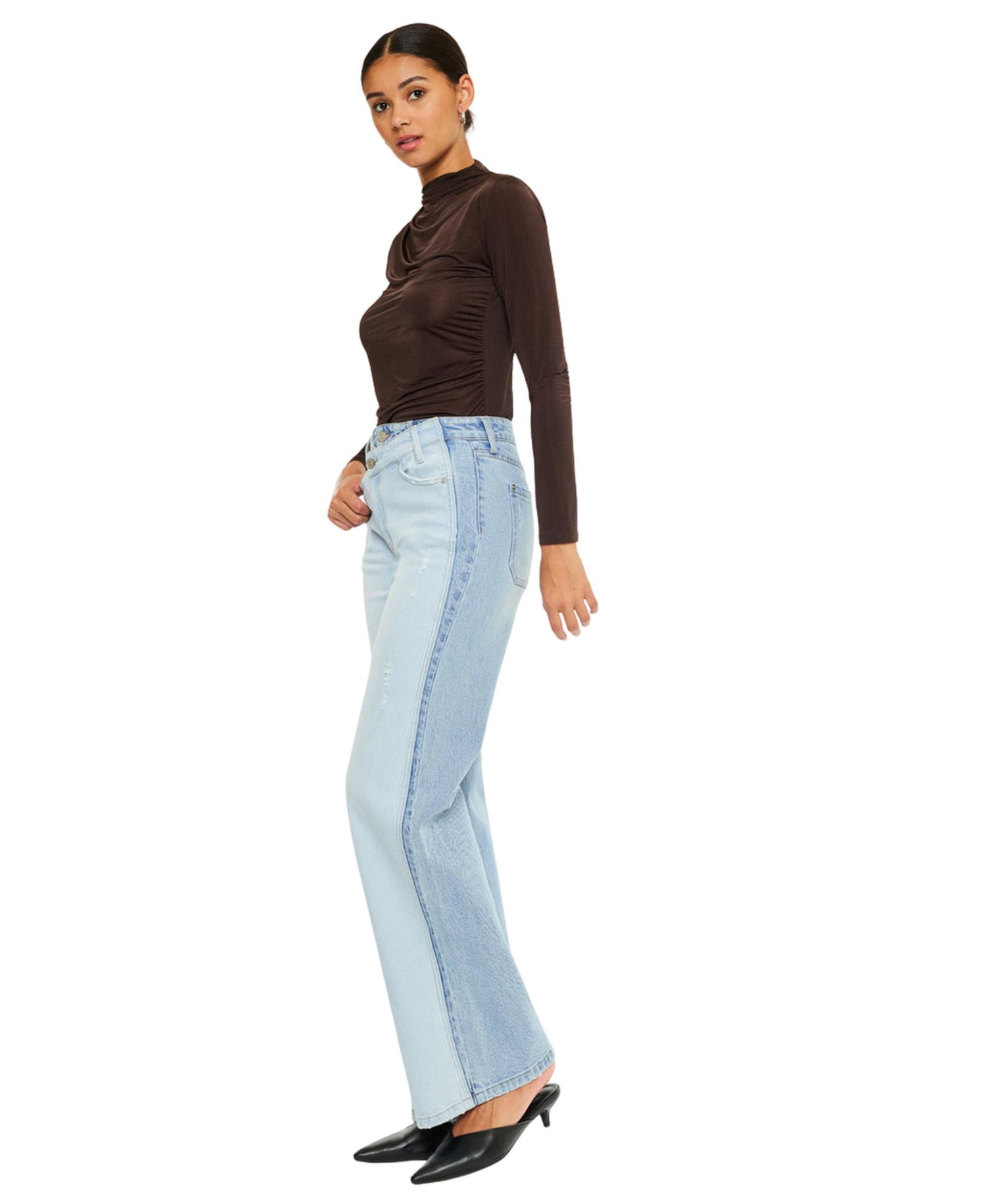 Women's Clara High Rise Wide-Leg Jeans
