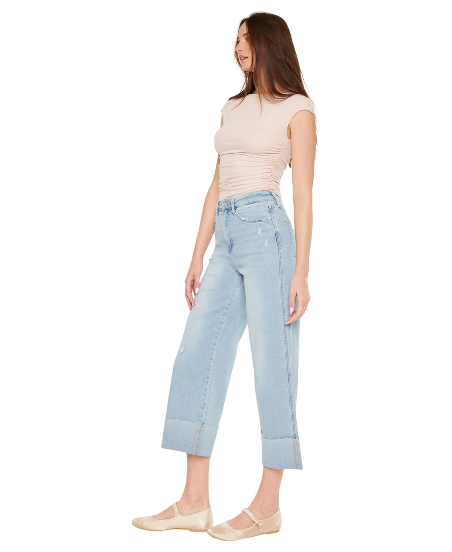 Women's Sully 90's Crop Wide-Leg Jeans