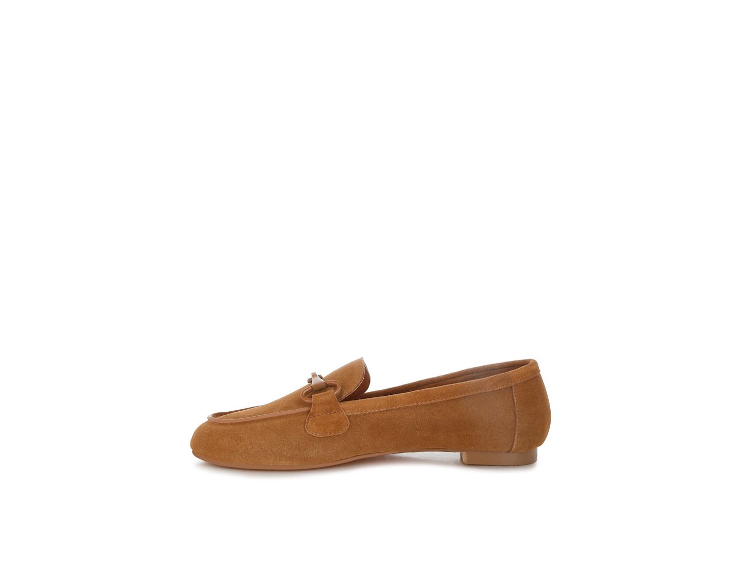 Женские туфли Rag & Co Awen Monochromatic Horsebit Real Suede, цвет: Бежевый / Хаки — фото 8