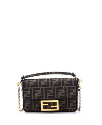 Mini Baguette NM Bag Zucca Canvas