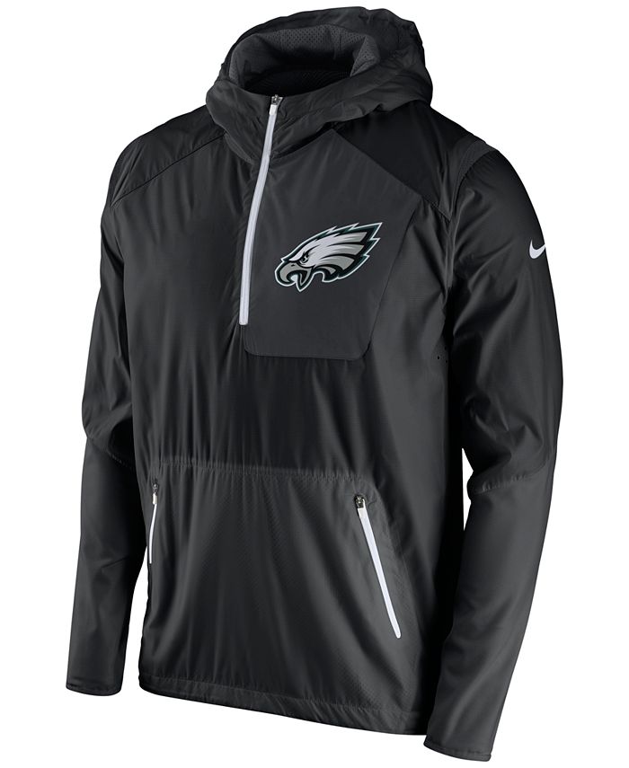 Nike Men's Philadelphia Eagles Vapor Speed Fly Rush Hooded Jacket