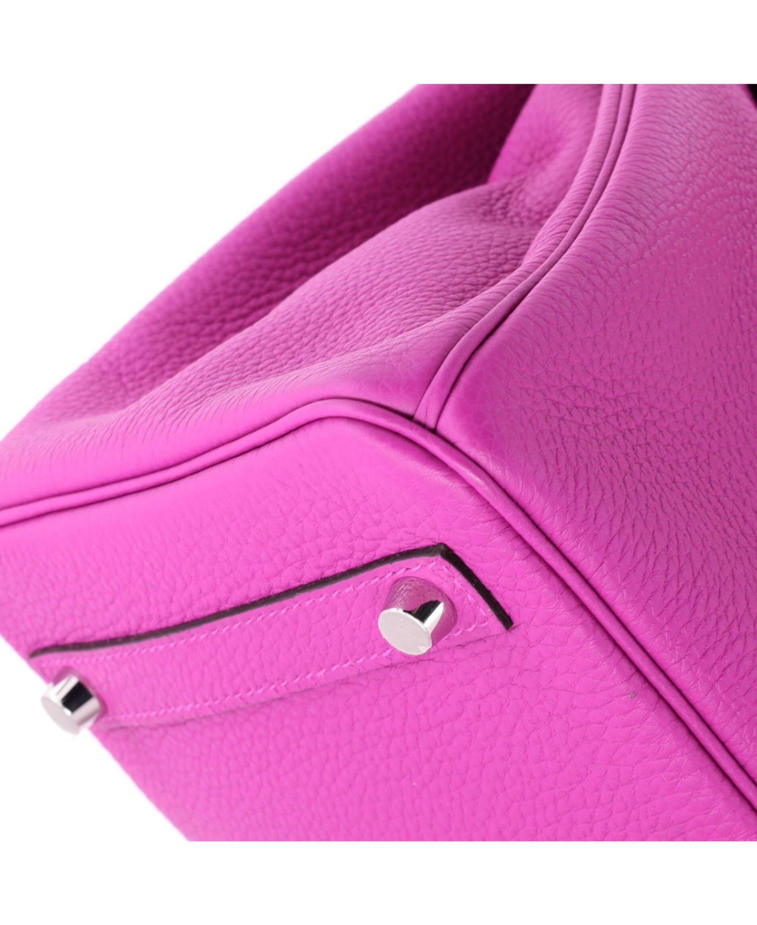 Birkin 30 Handbag Pink Togo with Palladium Hardware