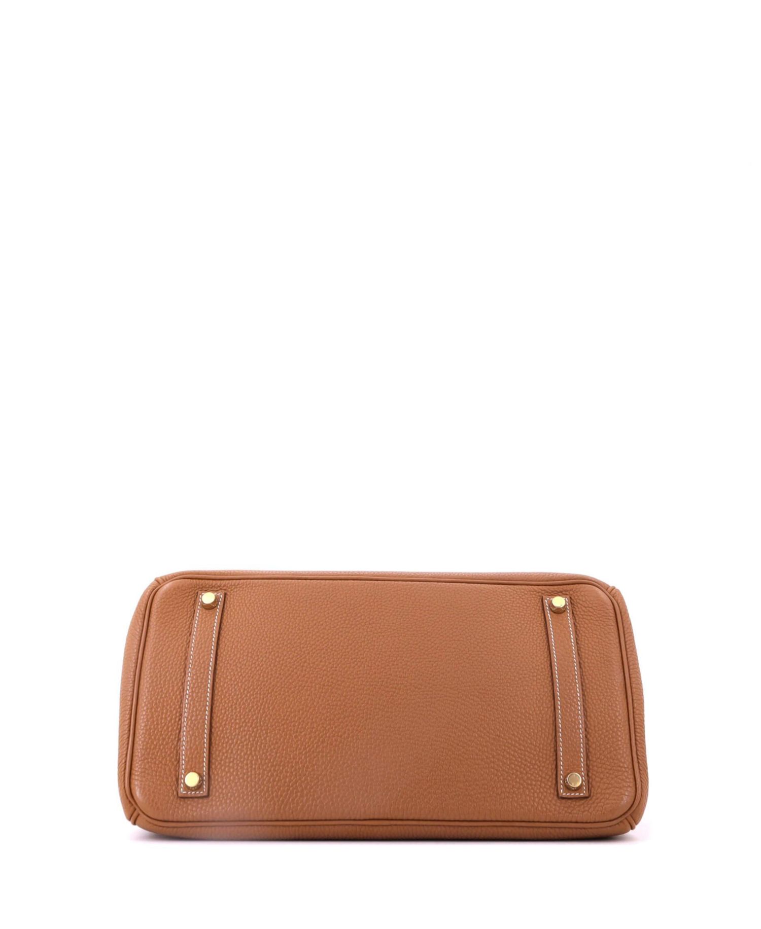 Birkin 35 Handbag Brown Togo with Gold Hardware