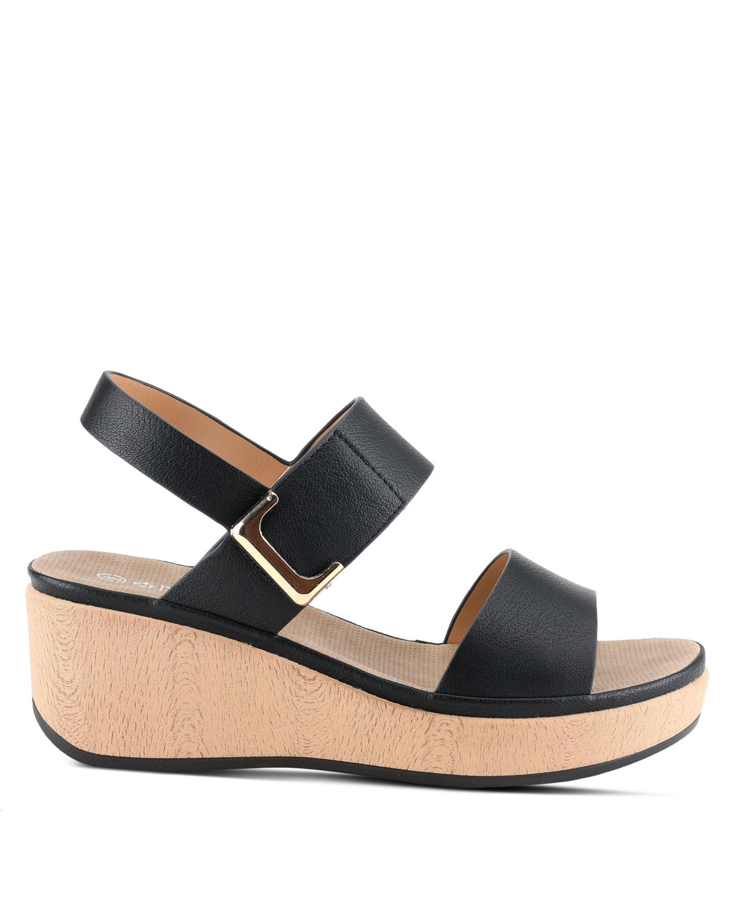 Женские сандалии Patrizia Spelta Slingback Sandal with Adjustable Strap, цвет: Чёрный — фото 5