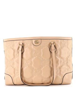 Medium Ophidia Open Tote GG Matelasse Leather