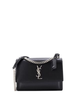 Medium Sunset Crossbody Bag Leather