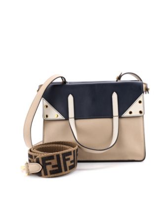 Small Flip Tote Leather
