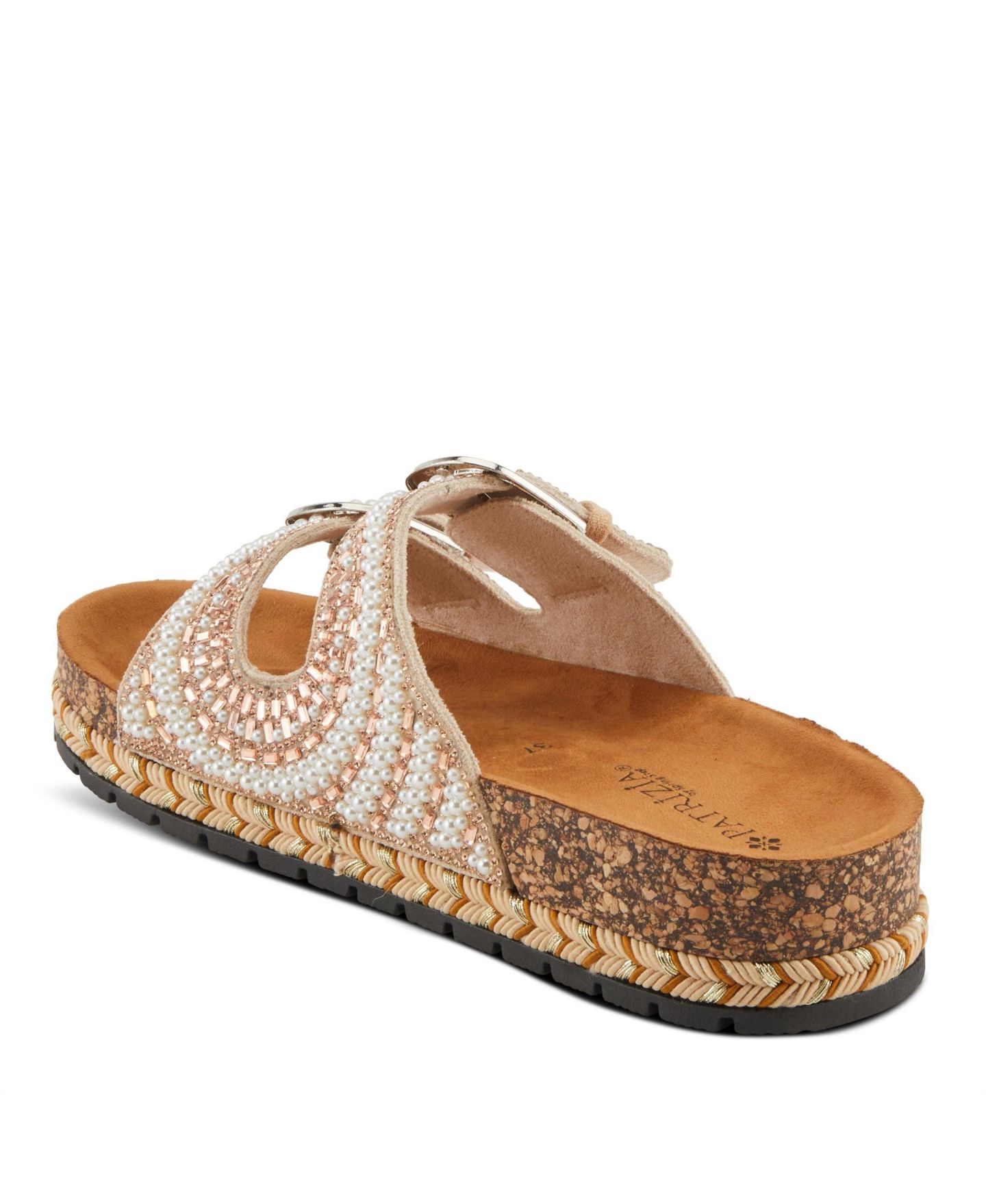 Женские сандалии Patrizia Pearline Slide with Durable Cork Sole, цвет: Розовое золото — фото 7