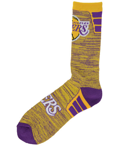 For Bare Feet Los Angeles Lakers Jolt Socks