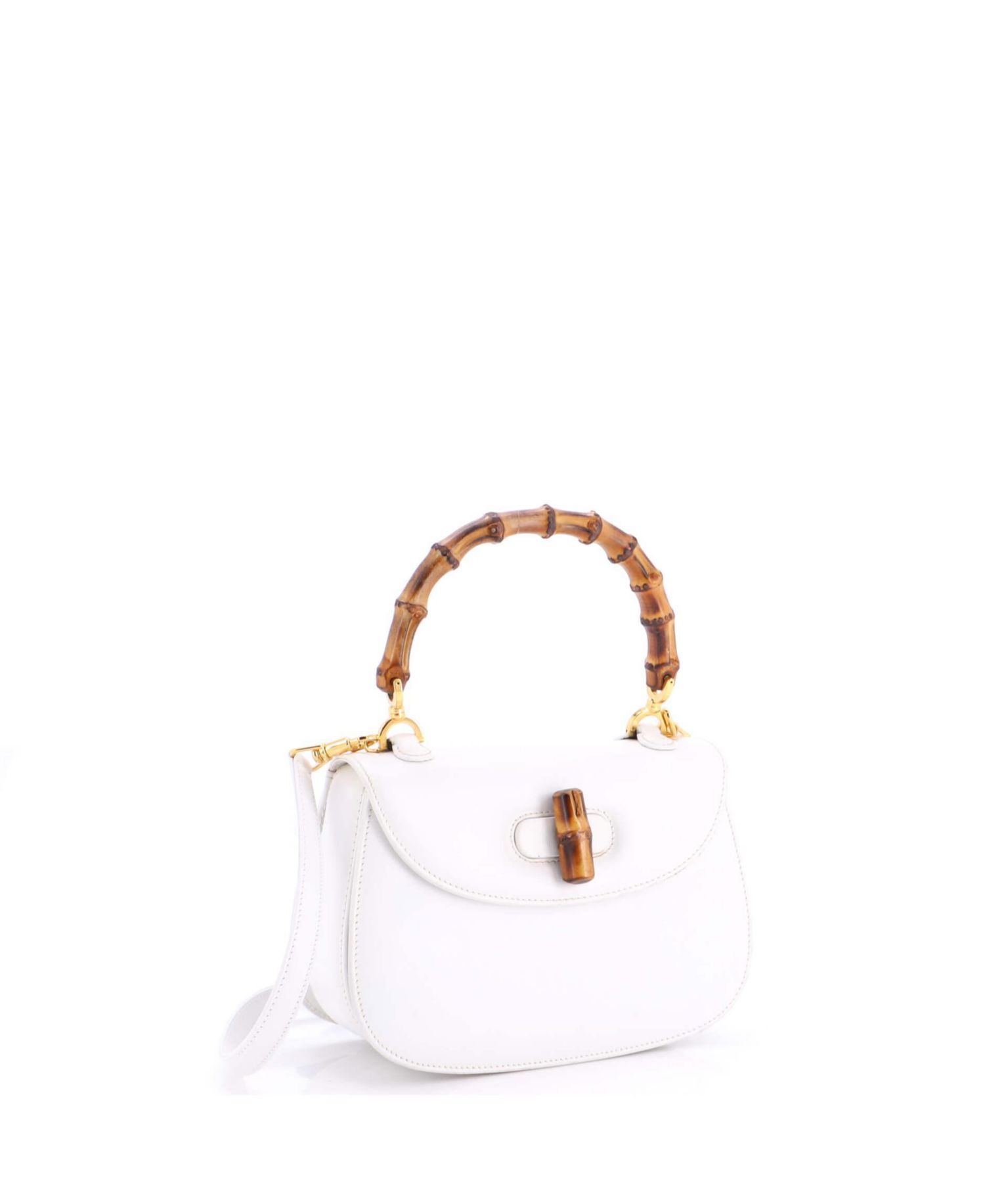 Small Bamboo 1947 Top Handle Bag Leather