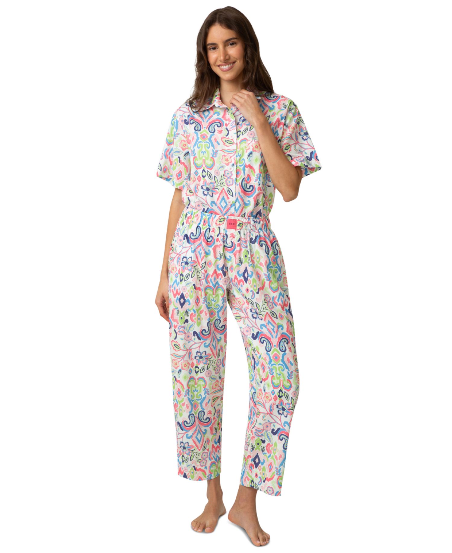 Women's Poplin Pajama Top