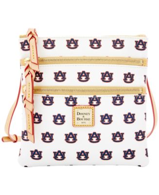 Dooney & Bourke - Auburn Tigers Triple-Zip Crossbody Bag