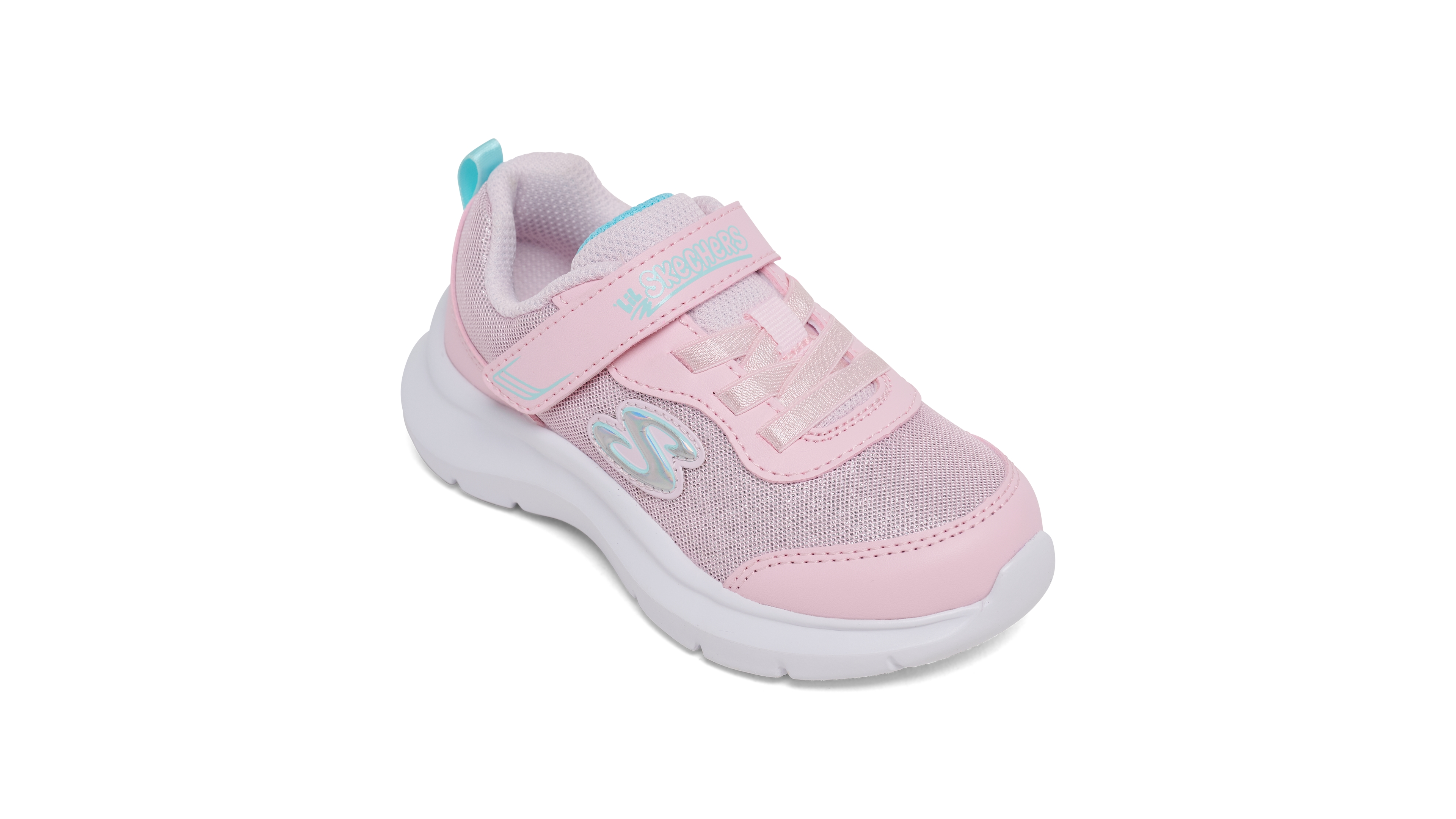 Skechers Toddler Girls Skech Fast - Sparkling Sister Fastening Strap Lifestyle Sneakers from Finish Line