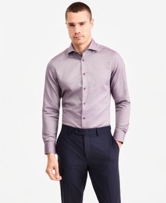 Men's Slim-Fit Non-Iron Dress Shirt