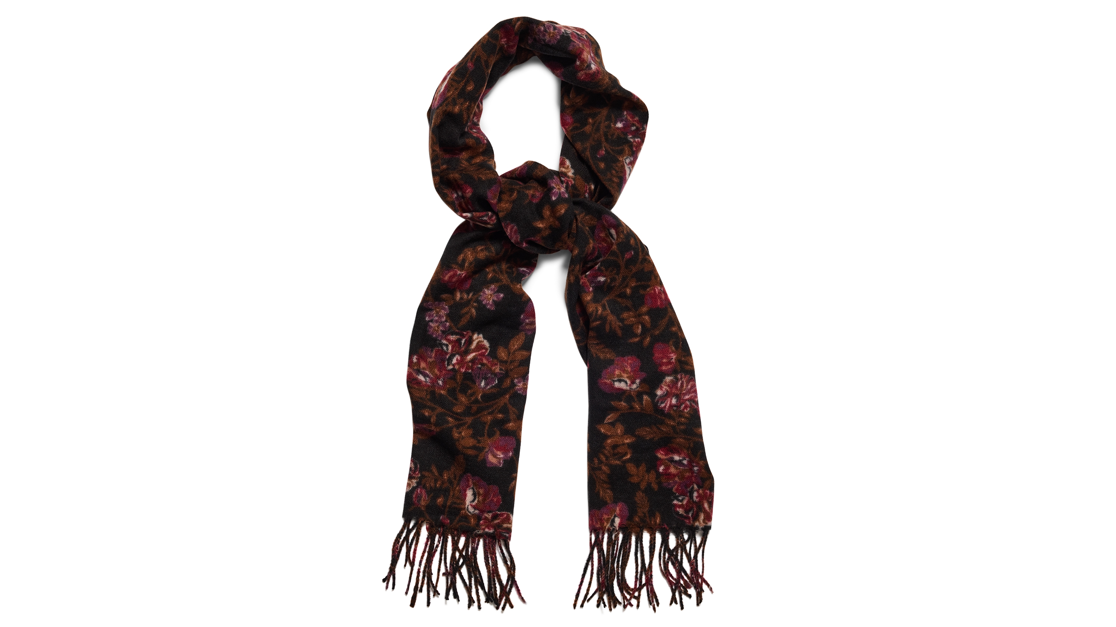 Steve Madden Floral Printed Midweight Scarf