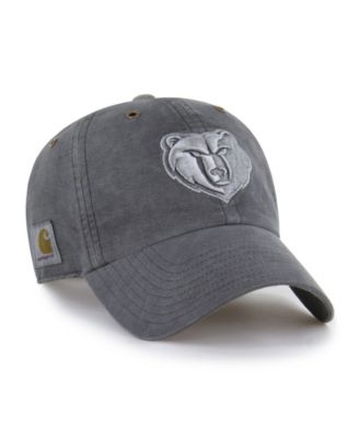 Carhartt x '47 Men's Charcoal Memphis Grizzlies Clean Up Adjustable Hat