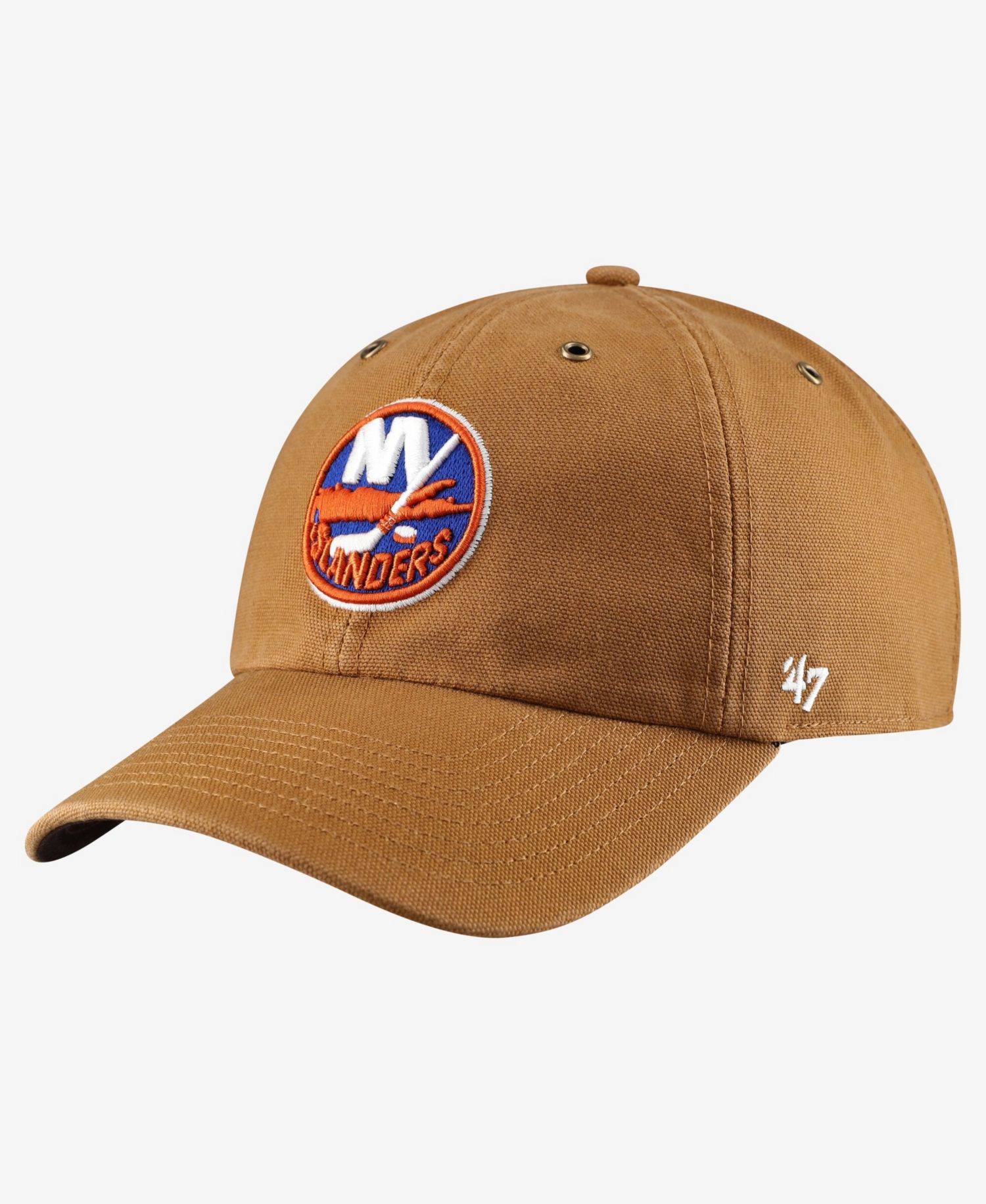 Carhartt x '47 Men's Brown New York Islanders Clean Up Adjustable Hat