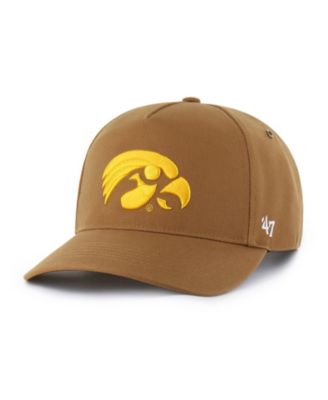 Carhartt x '47 Men's and Women's Brown Iowa Hawkeyes Hitch Adjustable Hat