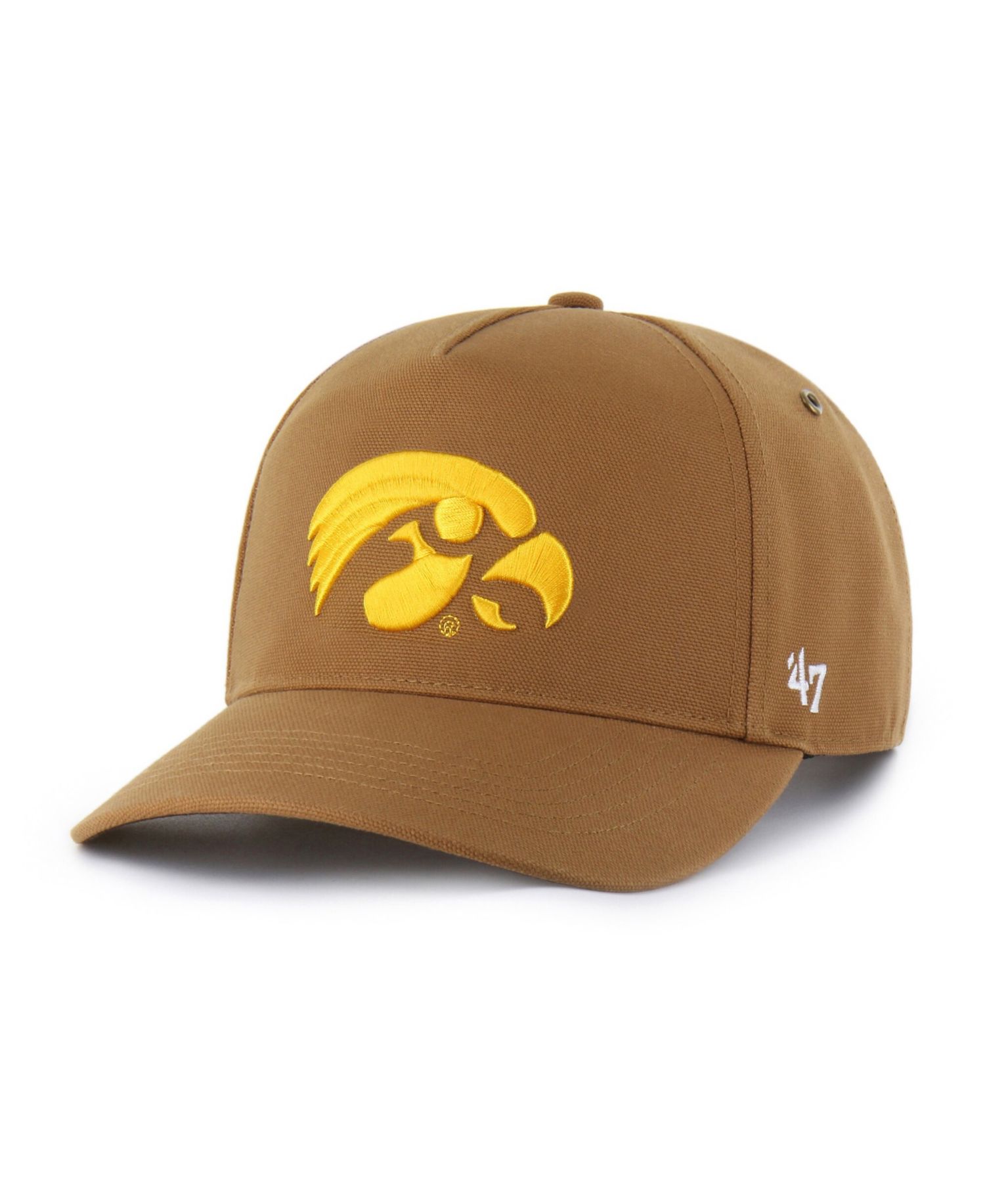 Carhartt x '47 Men's and Women's Brown Iowa Hawkeyes Hitch Adjustable Hat