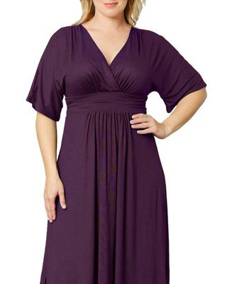 dark purple casual dress long sleeve deep v-neck Long Solid Knit Waist Flared Short Sleeve Crew Neck Versatile Comfortable Casual Business Formal Y2k Purple Elegant Cap Sleeve Knitted Fabric Plain A Line Medium Stretch Women Clothing Dixie Modest Maxi in Dark