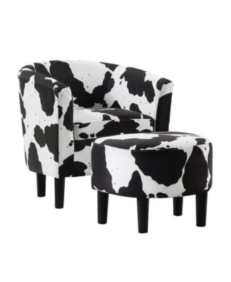 Take a Seat Churchill 22" Accent Chair with Ottoman