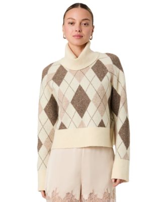 Women's Oversized Turtleneck Top
