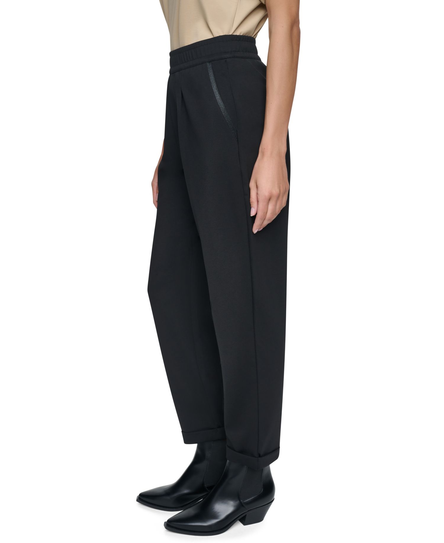 Women's Cuffed Capri Soho Ponte Pants