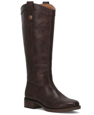 Women's Foster Button In Ban Zipper Tall Boots