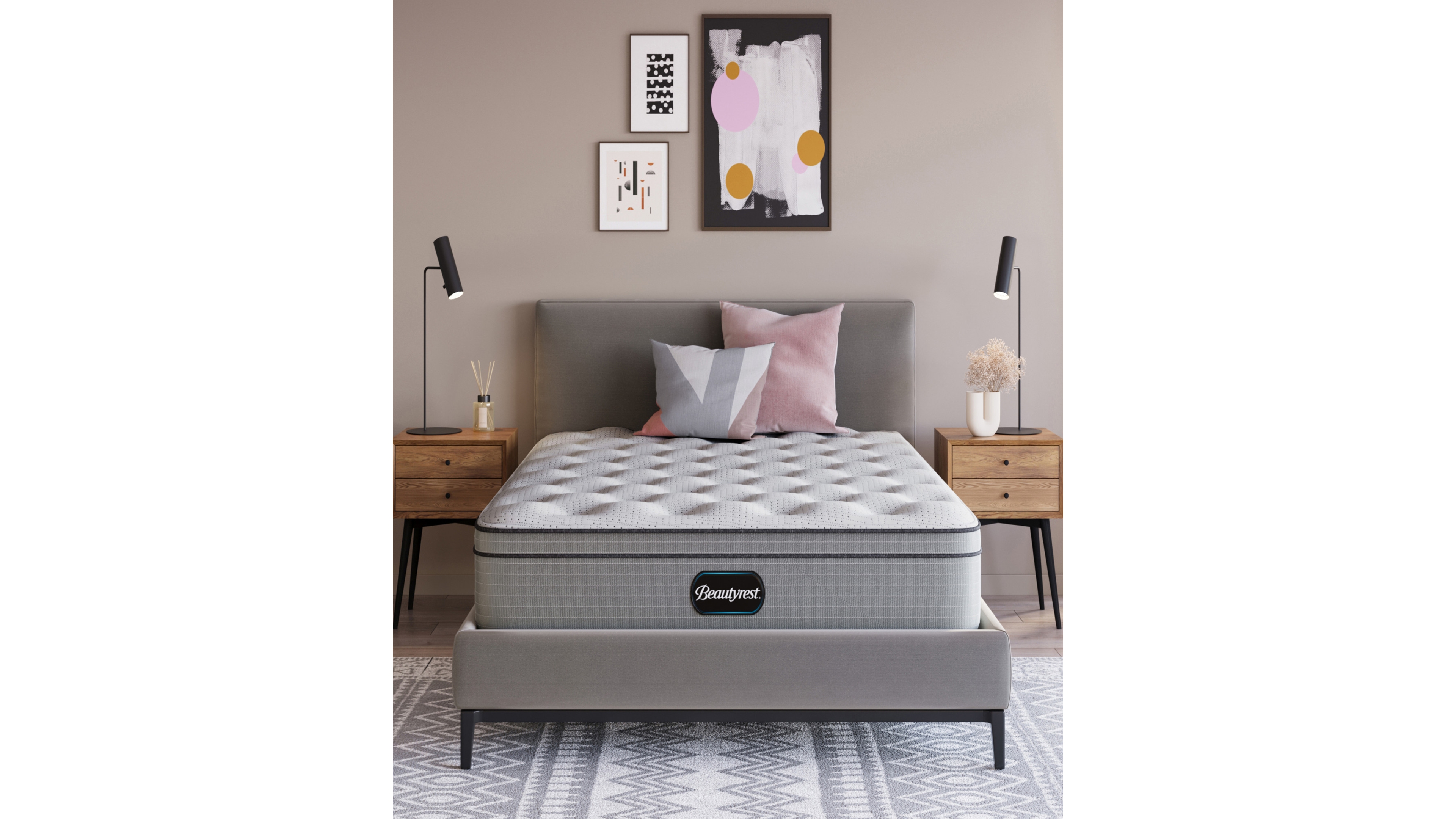 Beautyrest Cloud Canyon 11.5" Firm Tight Top Mattress Set, King