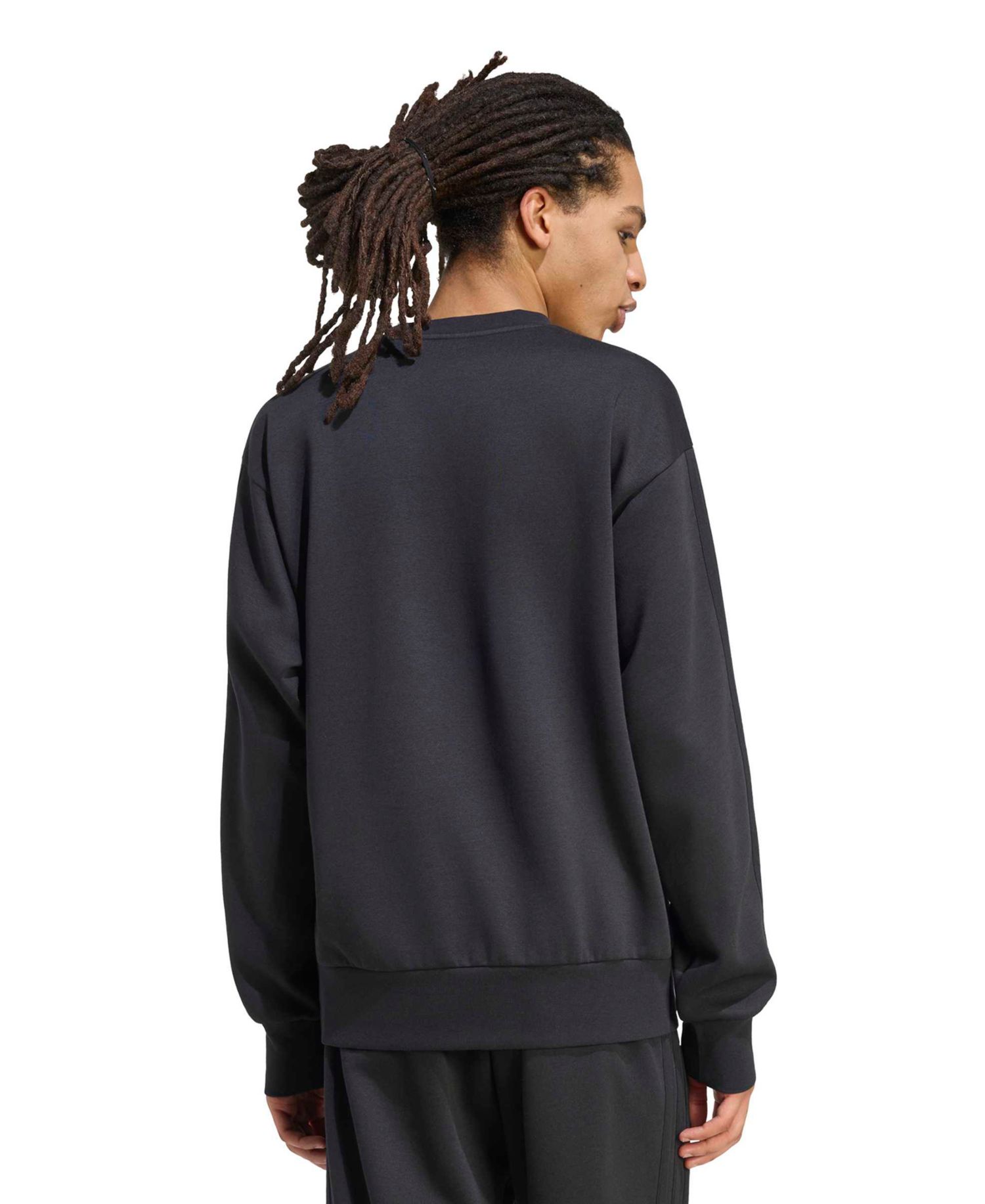 Men's Essentials 3-Stripes Fleece Sweatshirt