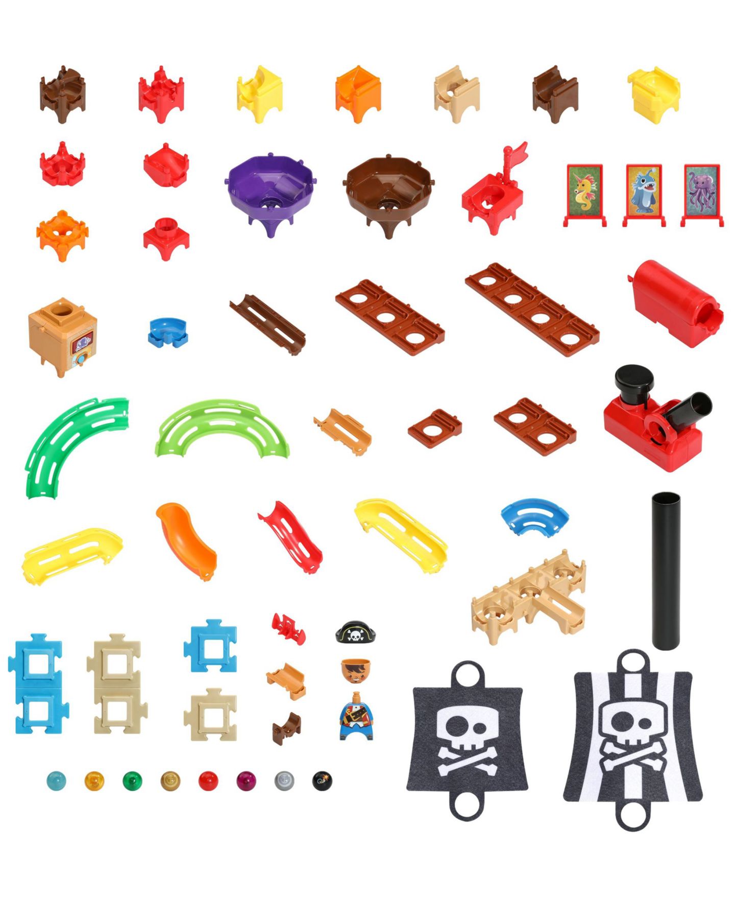 Детский конструктор VTech Marble Rush Pirates Cove Adventure 162-Piece Building Set, Ages 4+ — фото 2