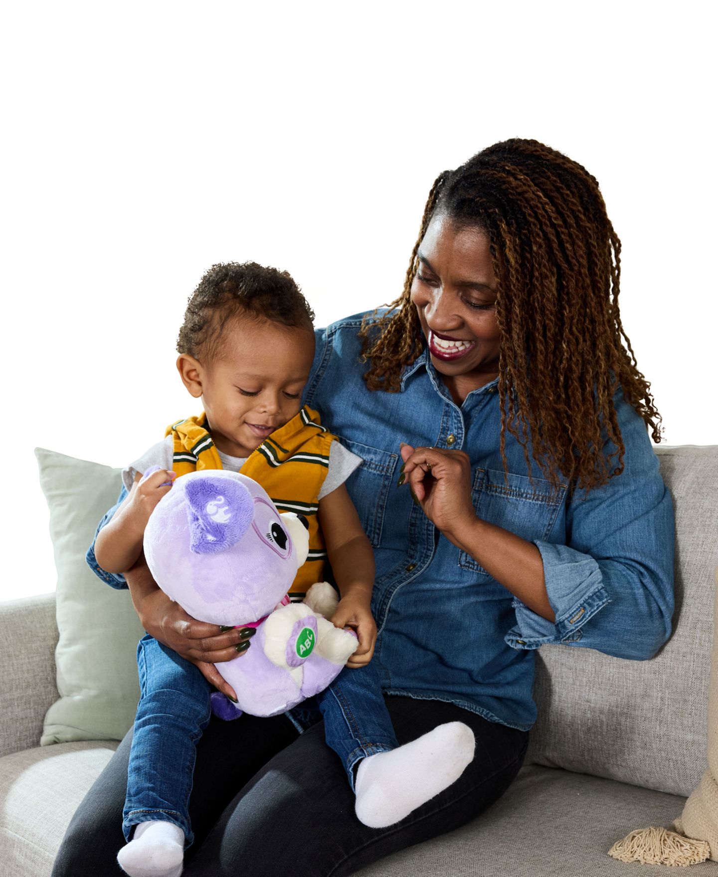 Детская мягкая игрушка Leapfrog My Best Pal Violet Personalized Learning Companion Interactive Plush Toy — фото 2