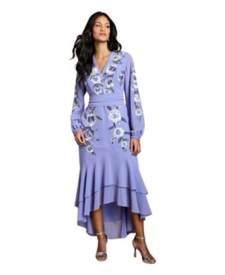Women's Sequin Fit And Flare Dress