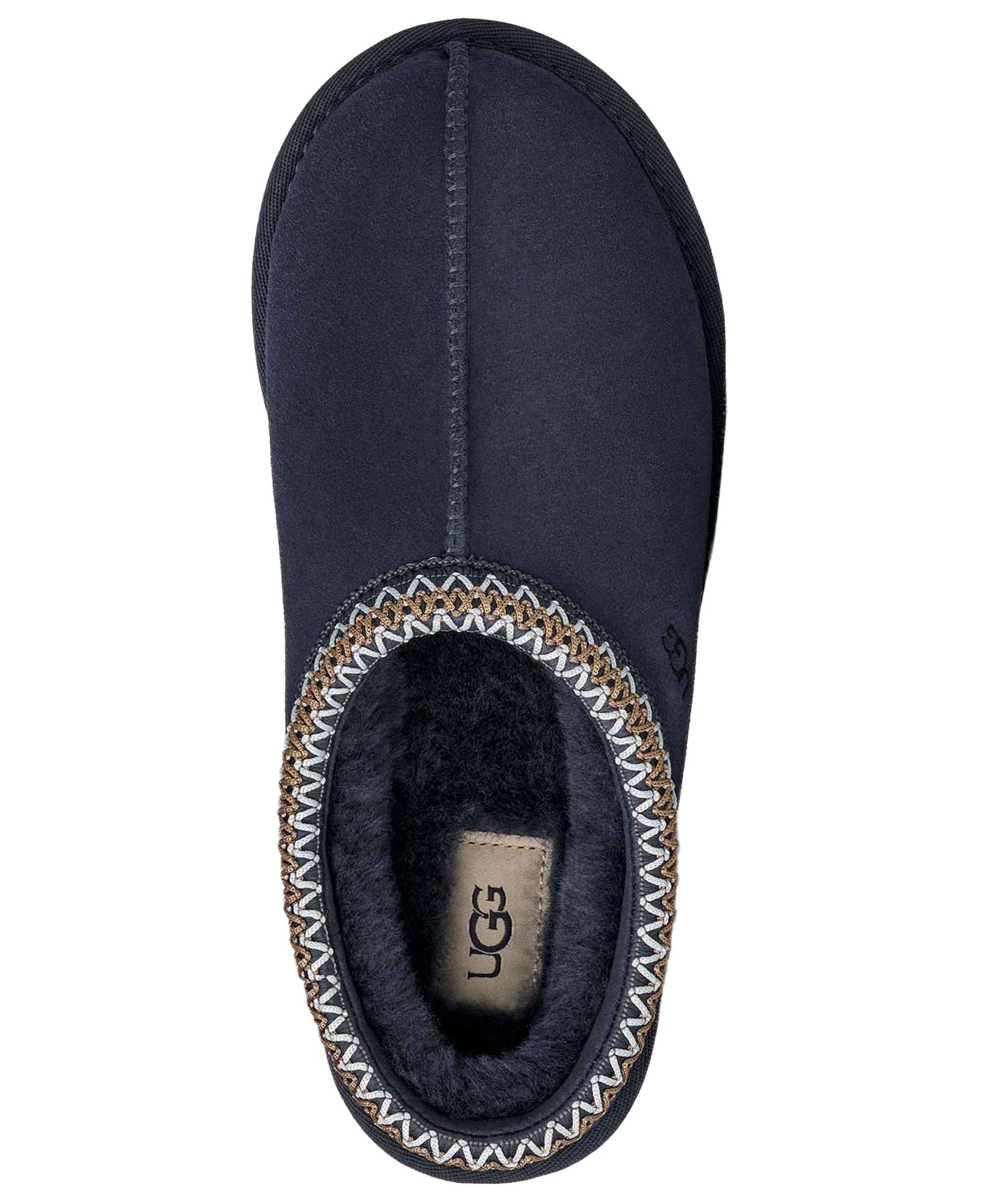 Женские тапочки UGG Tasman II Slip-On Slide, цвет: Тёмный индиго — фото 4