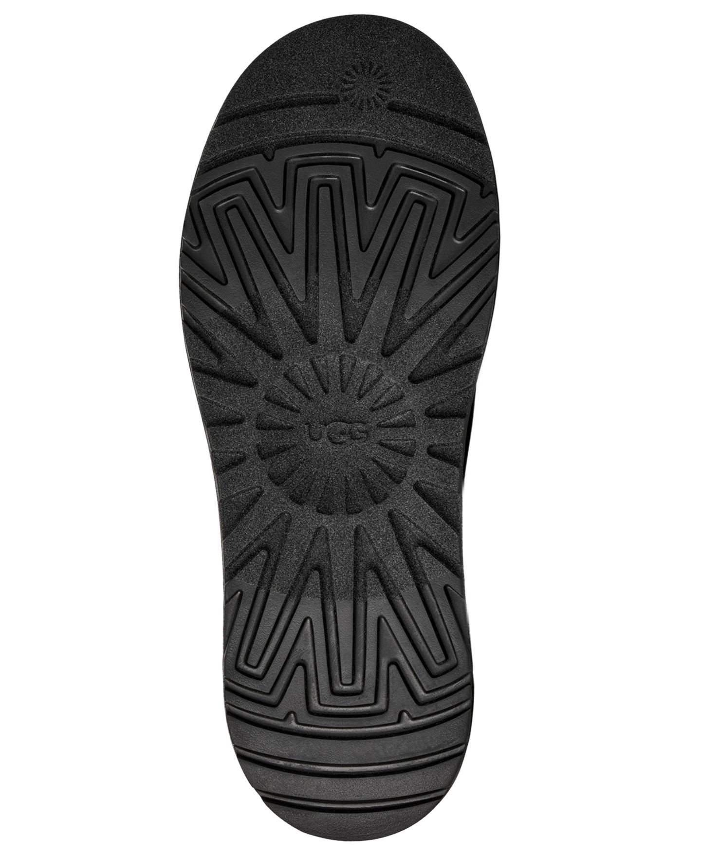 Женские сабо UGG® Tazz Molded Slip-On, цвет: Чёрный — фото 5