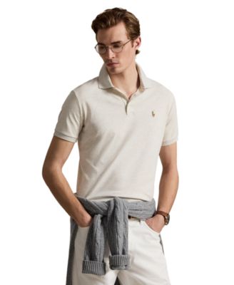 Men’s Slim-Fit Soft Cotton Polo Shirt